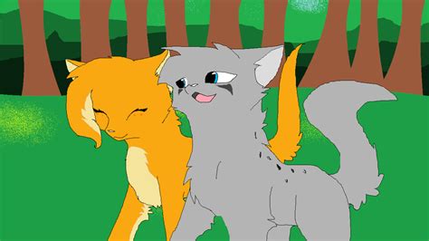 Ashfur and Squirrelflight by Beakling1 on DeviantArt