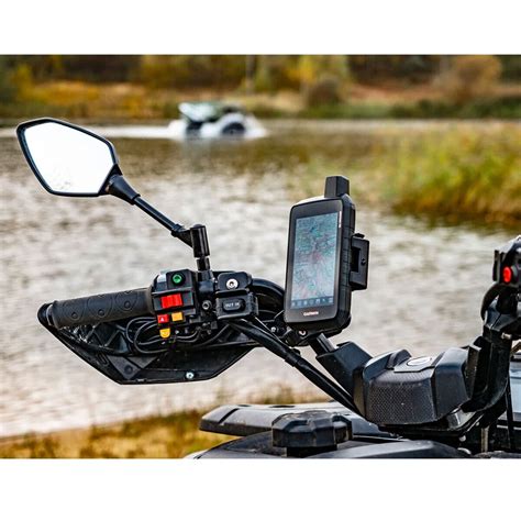 Garmin Motorcycle Atv Mount Kit And Amps Rugged Mount With Audio Power