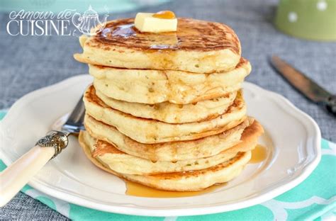 Les Vrais Pancakes Am Ricains Faciles Et Rapides Amour De Cuisine