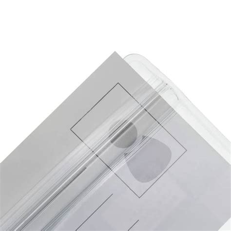 Funda de plástico para carnet de identidad ID horizontal 90x60mm