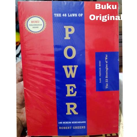 Jual Politik 48 Hukum Kekuasan The 48 Law Of Power Robert Greene Versi