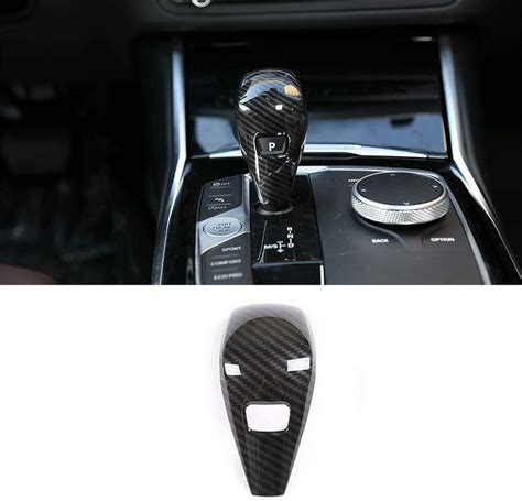 Real Carbon Fiber Gear Shift Knob Cover For Bmw 3 Series G20 G14 G15