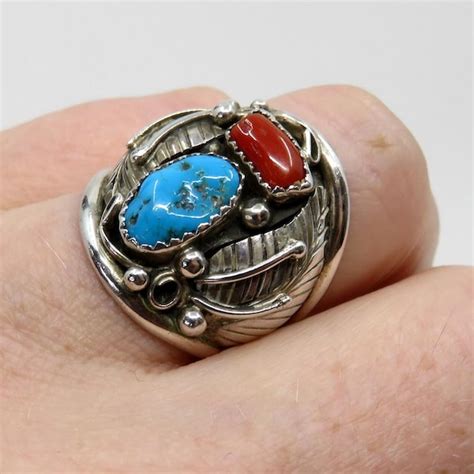 Navajo Silver Ring Etsy