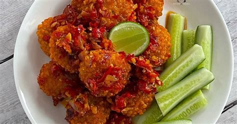 Resep Balado Crispy Bubble Crumb Nugget Oleh Windri Aries Ig