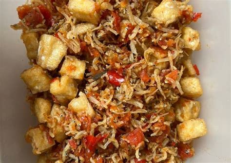 Resep Tahu Teri Medan Di Sambal Balado Oleh Fika Hasibuan Cookpad