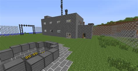 Nuclear Shelter With Hbm Nuclear Tech Mod 1710 Minecraft Map