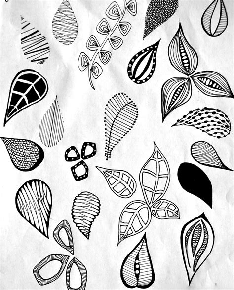 Leaf Patterns Drawing at GetDrawings | Free download