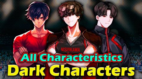 The Spike Characters Dark Effect Nishikawa Jaehyun Jagan All