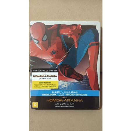 Steelbook Homem Aranha De Volta Ao Lar Shopee Brasil