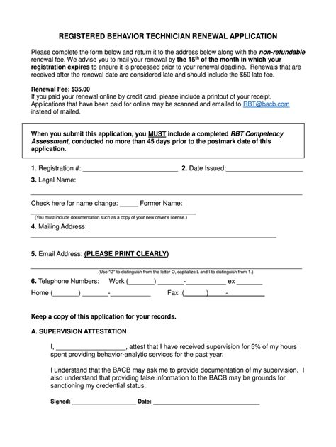 Rbt Renewal Application 2020 2021 Fill And Sign Printable Template