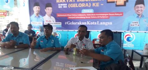 HUT Partai Gelora Ke 4 Gelar Acara Donor Darah Dan Santun Anak Yatim