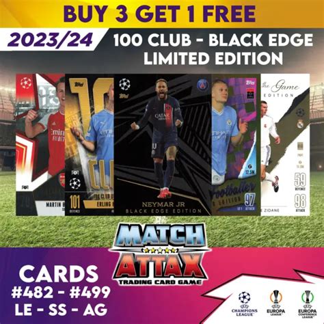 Match Attax Champions League Limited Edition Club