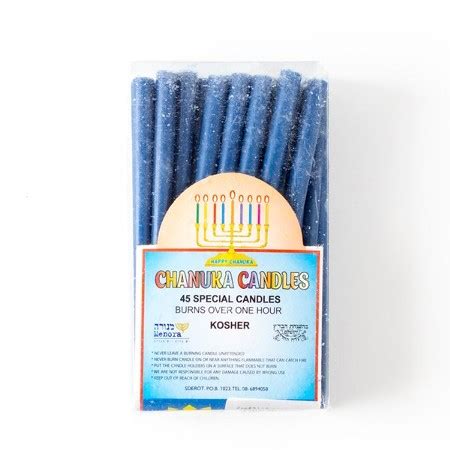 Hanukkah Candles, Blue - Christianbook.com