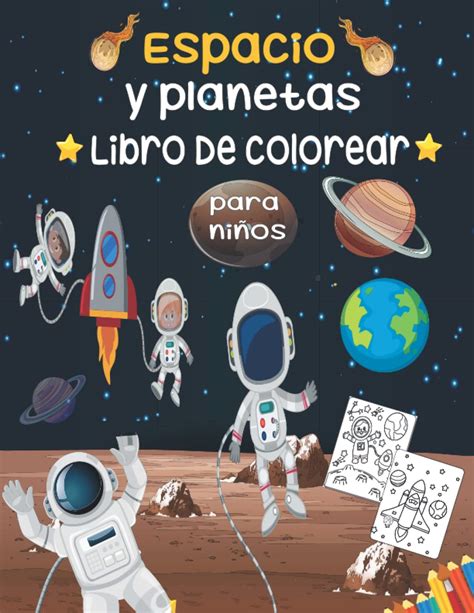 Buy Espacio Y Planetas Libro De Colorear Para Ni Os Divertidos