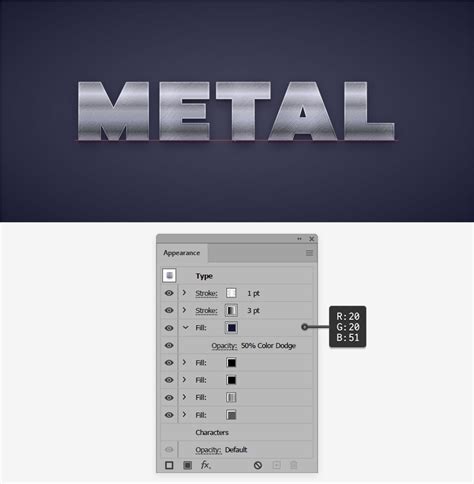 How To Make A Metallic Effect In Illustrator Envato Tuts