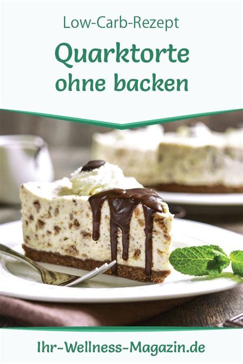 Schnelle Low Carb Schoko Quarktorte Ohne Backen Rezept Ohne Zucker