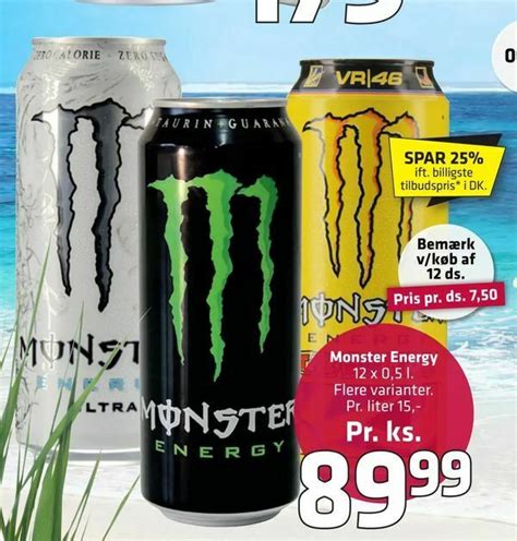 Monster Energy Tilbud Hos Fleggaard