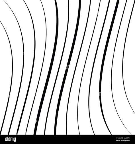 Geometric Waving Wavy Parallel Lines Ripple Twisted Lines Pattern