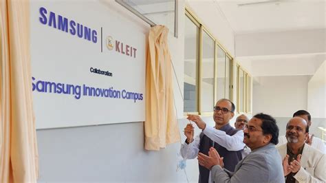 Samsung R D Institute Launch Innovative Programme At Kleit To Train