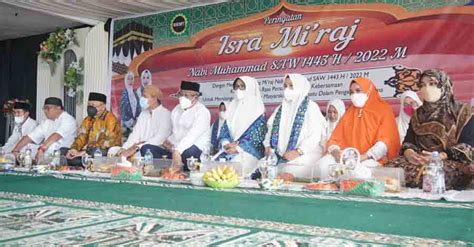 Walikota Tikep Hadiri Perayaan Isra Miraj Di Open Space Fajarmalut