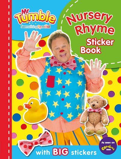 Something Special Nursery Rhyme Sticker Book Scholastic Kids Club