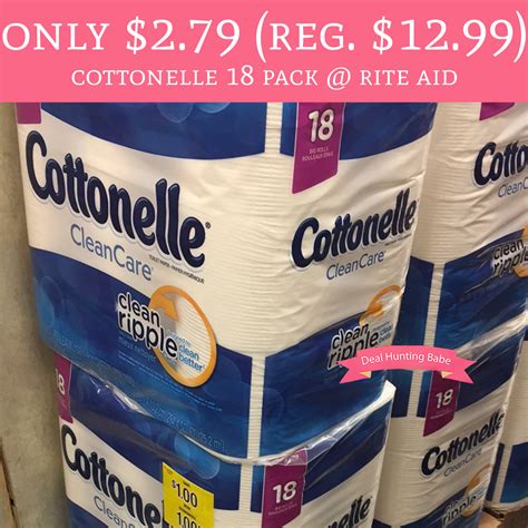 HOT Only 2 79 Regular 12 99 Cottonelle Bath Tissue Rite Aid