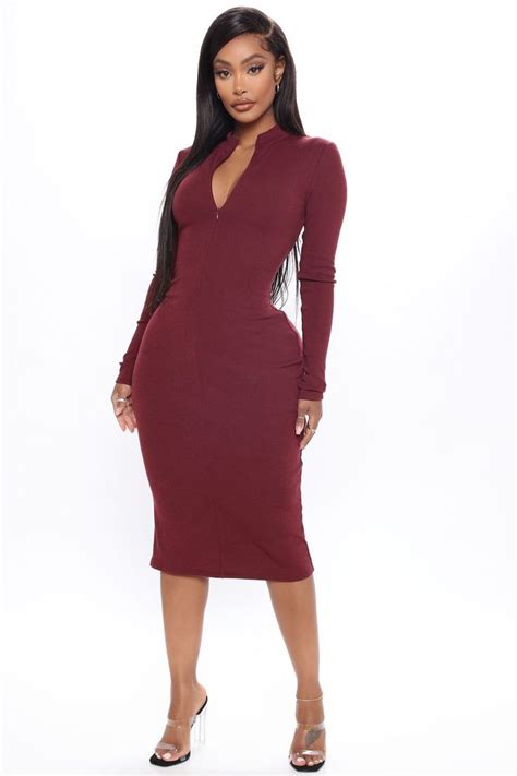 Pour Some Wine Sweater Midi Dress Wine Sweater Dress Midi Wine