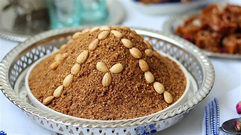 Sellou Sfouf Marocain Moroccan Sellou Recipe سلو أو سفوف مغربي