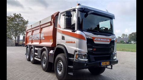 Met Scania XT G500 8X8 En 50 Ton Door De Duinen Van Zoutelande Op