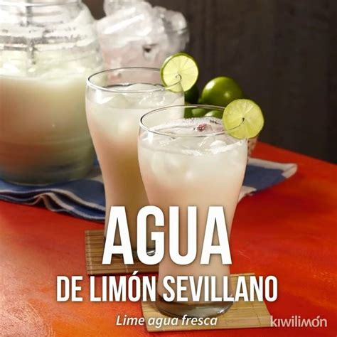 Agua De Lim N Sevillano Receta Agua Con Limon Kiwilimon Receta De