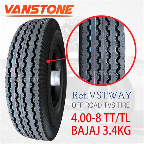 3 4kg Spare Parts Of Tricycle Bajaj Tyre Motorcycle Tire 4 00 8 400 8