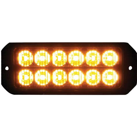 12 Amber LED 5 in. Mini Strobe Light Truck Accessories, Light Accessories, Led Strobe, Beacon ...