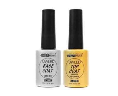 Generico Base Y Top Coat Esmalte Permanente Cherimoya Ml Falabella