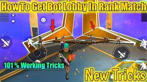 How To Get Bot Lobby In Rank Match Br Rank Bot Lobby Trick How To