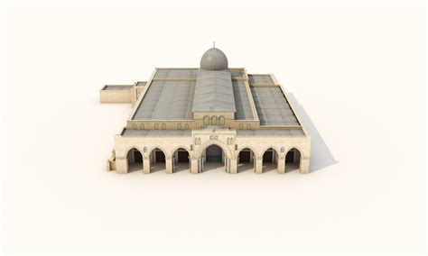 Al Aqsa Mosque 3d Model Turbosquid 1824979