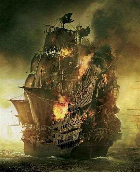 Blackbeards Ship The Queen Annes Revenge Ship Art Old Sailing