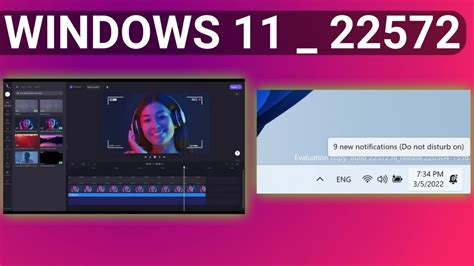 Windows 11 Insider Preview Build 22572 Clipchamp Video Editor 2022