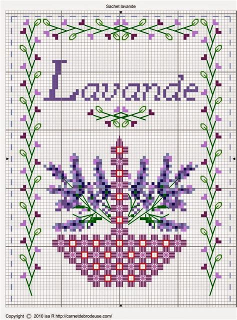 Qualche Schema A Punto Croce Dedicati Alla Lavanda Cross Stitch