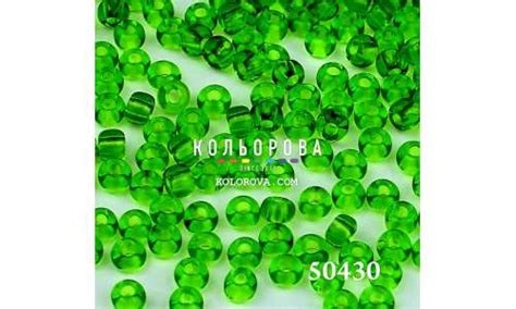 Чеський бісер Preciosa 50430 - оптом і в роздріб | ТМ Кольорова