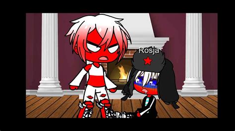 Rosja Ty Pijaku Gacha Club Countryhumans Youtube