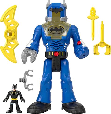 Imaginext DC Super Friends Batman Toys Insider Exo Suit 12 Inch Robot