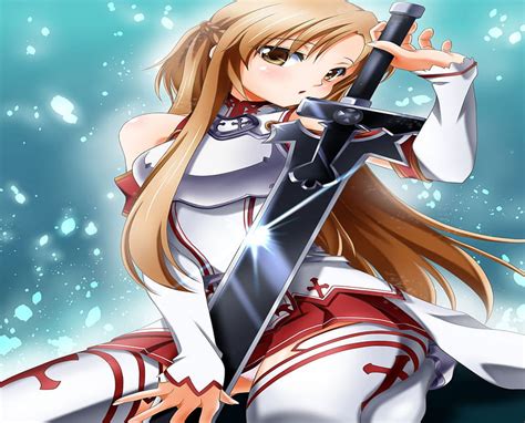 1920x1080px 1080p Free Download Yuuki Asuna Female Brown Hair Blush Sword Art Online