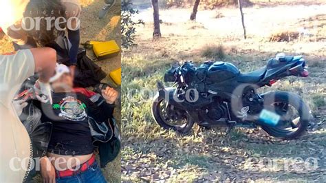 Pareja De Motociclistas Derrapan Ella Muere Y L Queda Herido De