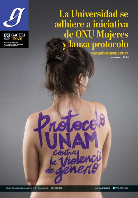 Emite la UNAM el Protocolo para la Atención de Casos de Violencia de Género