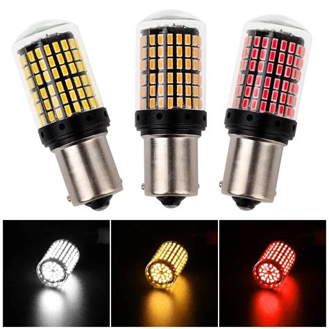 Ampoule LED Pour Clignotant Canbus 3014 144SMD 1156 BA15S P21W BAU15S