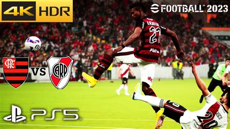 EFootball 2023 Flamengo Vs River Plate PS5 Gameplay 4K 60FPS HDR