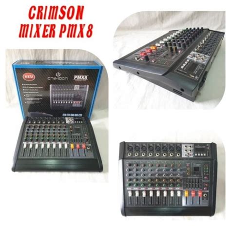 Jual Mixer Audio Crimson Pmx Pmx Pmx Channel Di Lapak