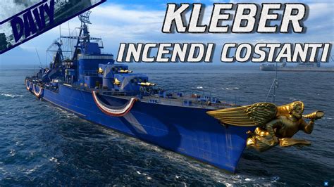 World Of Warships Gameplay Ita Kleber Cacciatorpediniere Francese