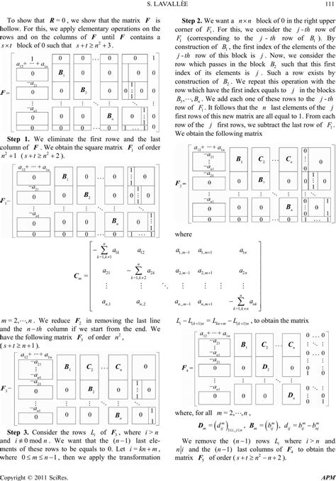 Left Eigenvector Of A Stochastic Matrix