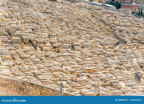 Mount Of Olives Jewish Cemetery Editorial Photo Image Of Cemetery